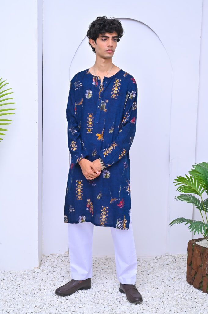 Indian Style Pure Cotton Kurta and Shalwar